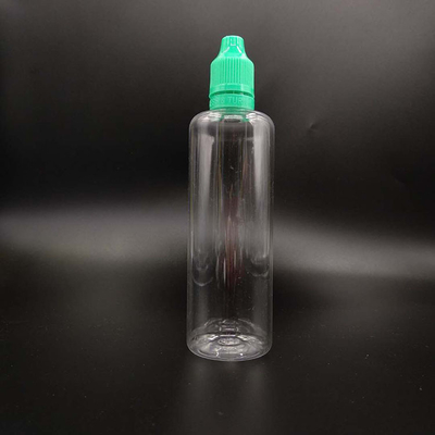 Botella de líquido E transparente a prueba de niños para líquido E