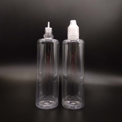 Botella de líquido E transparente a prueba de niños para líquido E