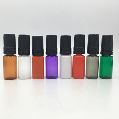 Contenedor de líquido PET E de 10-100 ml con tapa a prueba de niños para almacenamiento e impresión