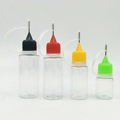 Botellas de vidrio líquido PET E de 30 ml con líneas de capacidad