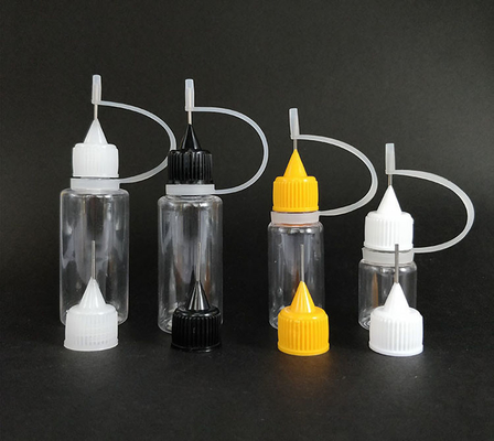 Botellas de vidrio líquido PET E de 30 ml con líneas de capacidad