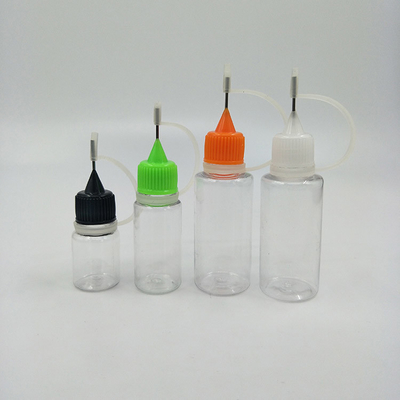 Botellas de vidrio líquido PET E de 30 ml con líneas de capacidad