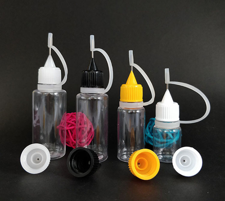 Botellas de vidrio líquido PET E de 30 ml con líneas de capacidad