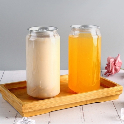 Botellas de té de leche de plástico a prueba de fugas con asas