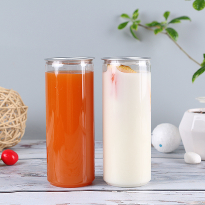 Botellas de té de leche de plástico a prueba de fugas con asas
