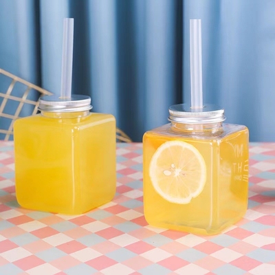 Jugo Compatible Bebida de leche y té Botella a prueba de fugas Diseño de color personalizable