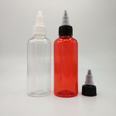 Panel de etiquetas personalizado Contenedores de plástico de tornillo 15ml 30ml 50ml 70ml 80ml 100ml Para envases cosméticos