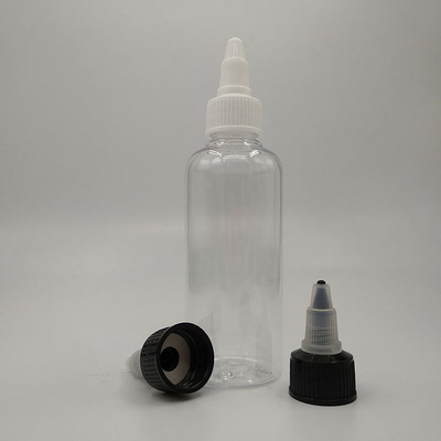 Panel de etiquetas personalizado Contenedores de plástico de tornillo 15ml 30ml 50ml 70ml 80ml 100ml Para envases cosméticos