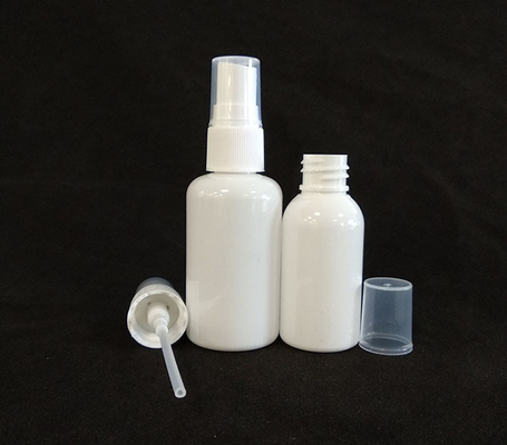 Botella de pulverización de plástico PET de diseño clásico transparente para soluciones ecológicas