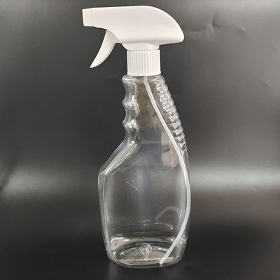 Botella rosa personalizable, bomba de compresión, botella de PET con tapa de tornillo para cosméticos