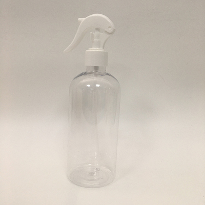 Botella de bomba de compresión de PET rosa de 47 mm de diámetro para cosméticos