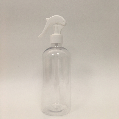 Botella de bomba de compresión de PET rosa de 47 mm de diámetro para cosméticos