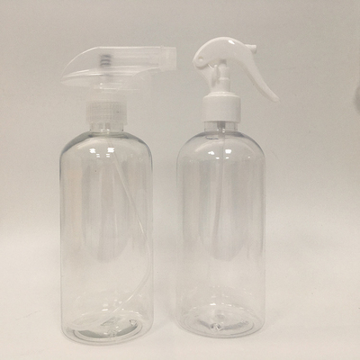 Botella de bomba de compresión de PET rosa de 47 mm de diámetro para cosméticos
