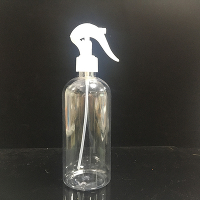 Botella de bomba de compresión de PET rosa de 47 mm de diámetro para cosméticos