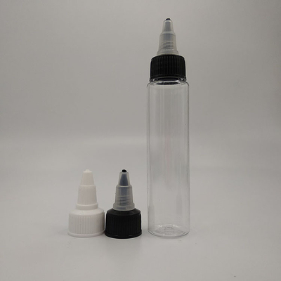 Tipo de sellado personalizado Contenedores de plástico de tornillo de 50 ml para impresión personalizada