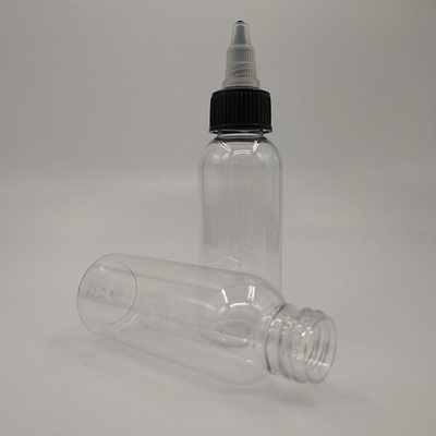Tipo de sellado personalizado Contenedores de plástico de tornillo de 50 ml para impresión personalizada