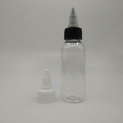 Tipo de sellado personalizado Contenedores de plástico de tornillo de 50 ml para impresión personalizada