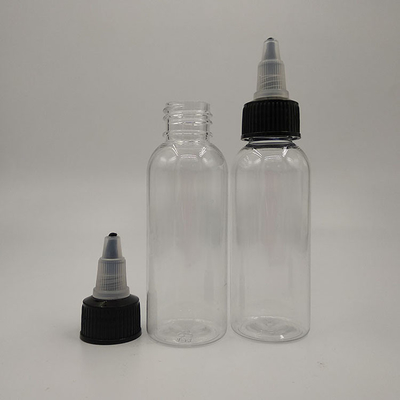 Tipo de sellado personalizado Botellas de plástico de punta de tornillo pequeño 15 ml 30 ml