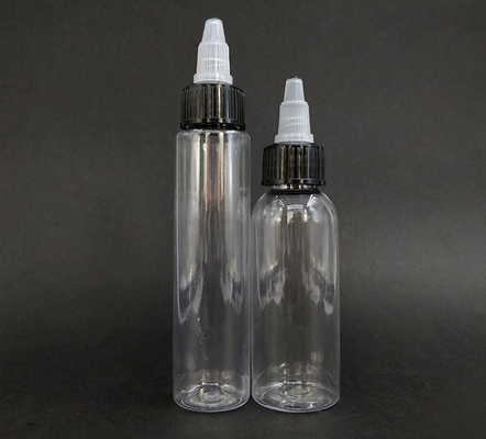 Tipo de sellado personalizado Botellas de plástico de punta de tornillo pequeño 15 ml 30 ml