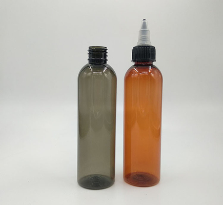Conveniente 150 ml de plástico de seguridad botellas de punta de tornillo para la limpieza del lavavajillas de almacenamiento incluye