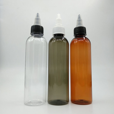 15ml 30ml 50ml 70ml 80ml 100ml Torsión en botellas de plástico con el rendimiento de cierre superior del tornillo