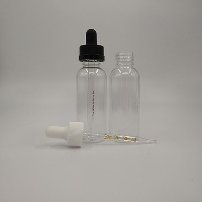 Botellas de goteo de 30 ml Envases de plástico con superficie lisa