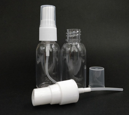 Forma redonda de la botella de pulverización de PET clásica para una experiencia de pulverización suave