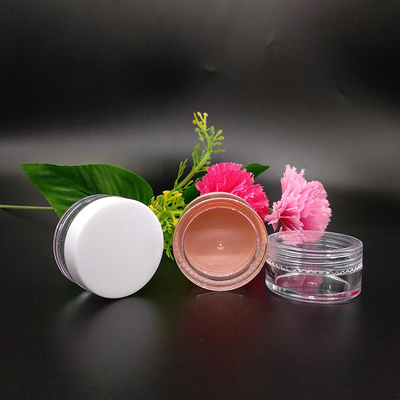 Jarrón de plástico transparente para la belleza 10ml 15ml 30ml 60ml 80ml 100ml 120ml 150ml