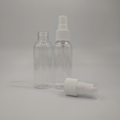 Botella de pulverización PET de 10 ml 15 ml 30 ml 50 ml 60 m 70 ml 100 ml 200 ml 500 ml para una pulverización constante y precisa