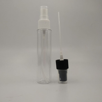 Botella de pulverización PET de 10 ml 15 ml 30 ml 50 ml 60 m 70 ml 100 ml 200 ml 500 ml para una pulverización constante y precisa