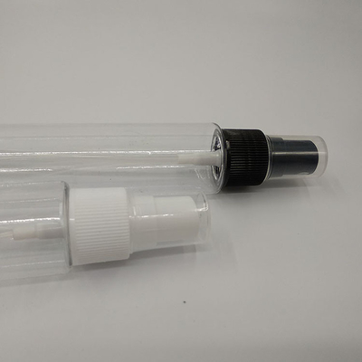 Botella de pulverización de plástico PET suave 10ml 15ml 30ml 50ml 60m 70ml 100ml 200ml 500ml Transparente para viajes