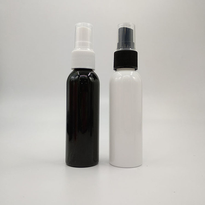 Botella de pulverización recargable con tapa de doble tapa ecológica transparente personalizada