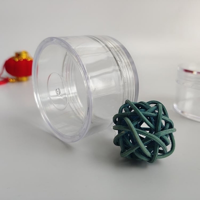 Impresión personalizada Jar de plástico cosmético para productos de belleza esenciales