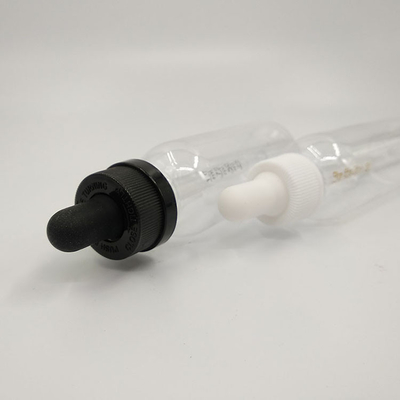 Botellas de gotero de vidrio de plástico Capacidad 10ml 15ml 20ml 30ml 40ml 50ml 60ml 70ml 100ml 120ml Impresión 5000pcs
