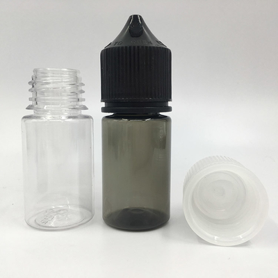 Botella goteadora de líquido redonda de 18 mm de tamaño de cuello para una distribución precisa y controlada