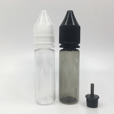 Logotipo personalizado Botellas pequeñas para líquidos transparentes y duraderas
