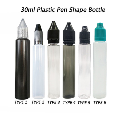 Botella de 18 mm de tamaño de cuello para E líquido de 10 ml de capacidad para E líquido