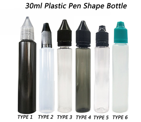 Botella de 18 mm de tamaño de cuello para E líquido de 10 ml de capacidad para E líquido