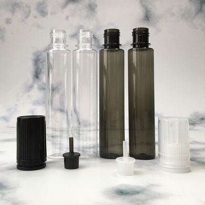 Logotipo personalizado E Impresión de pantalla de botellas líquidas de varios tamaños 10ml 15ml 30ml 60ml 80ml 100ml