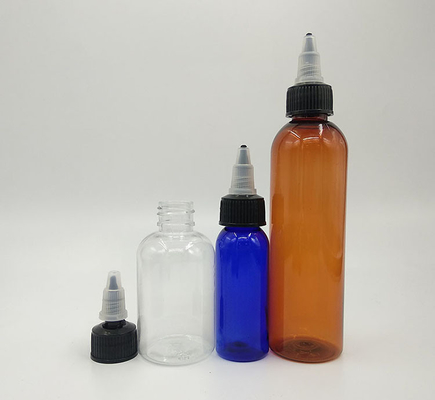 Botellas redondas versátiles para líquido 10ml 15ml 30ml 60ml 80ml 100ml Capacidad