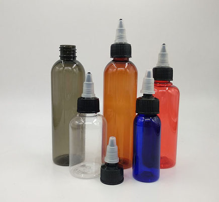Botellas redondas versátiles para líquido 10ml 15ml 30ml 60ml 80ml 100ml Capacidad