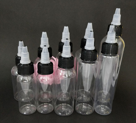 Botellas redondas versátiles para líquido 10ml 15ml 30ml 60ml 80ml 100ml Capacidad