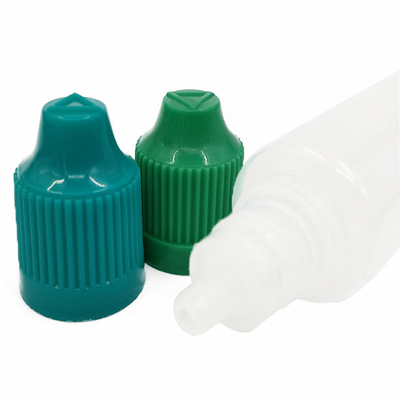 Botella de líquido de 18 mm tamaño de cuello E con color de impresión personalizado y tipo de sellado de tapa de tornillo