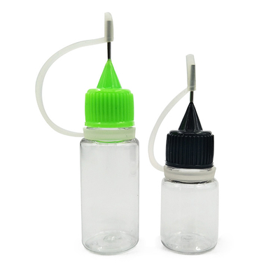 Logotipo personalizado Botella de líquido E a prueba de niños 18 mm Tamaño de cuello para productos personalizados