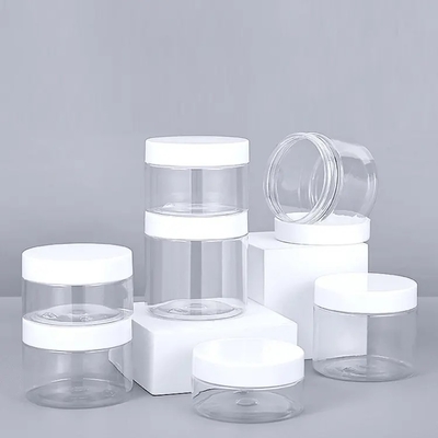 Jar de especias de plástico con sellador y capacidad personalizable de 2 oz-8 oz doble pared
