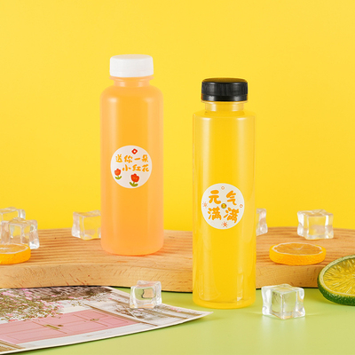 Botellas de té de leche medianas con diseño moderno y mango fácil de usar