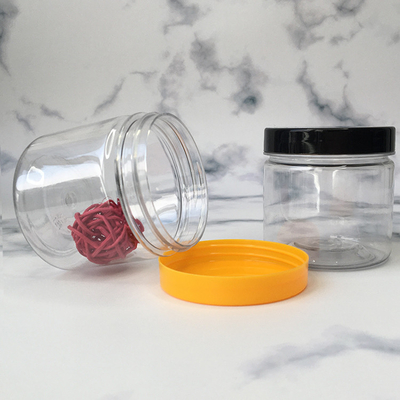 Jarrones de plástico de alta capacidad 2oz 3oz 4oz 5oz 6oz 7oz 8oz Logotipo personalizado