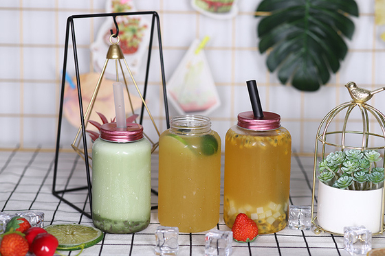 Manija personalizable Jugos de té de burbujas redondas cuadradas Solución ideal para el almacenamiento de bebidas