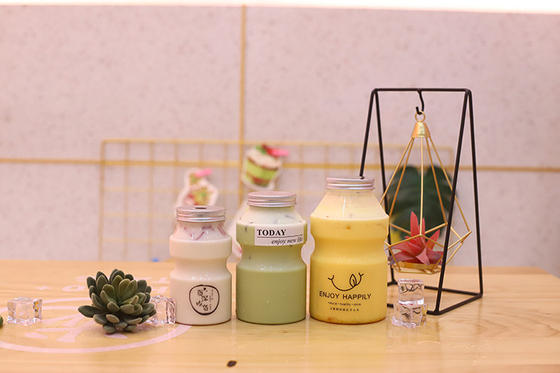 Aislamiento Botellas de té de leche de tamaño medio con 120 ml 250 ml 350 ml 500 ml 1000 ml Capacidad