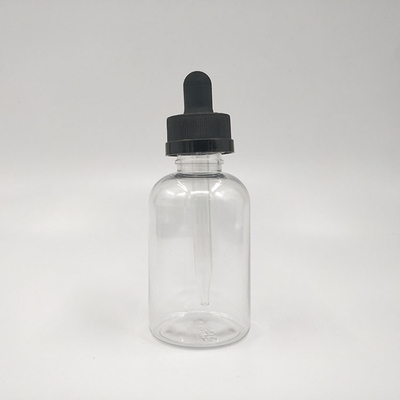 Confeccionar botellas de gotero de plástico 10ml 15ml 20ml 30ml 40ml 50ml 60ml 70ml 100ml 120ml con tapa de tornillo transparente